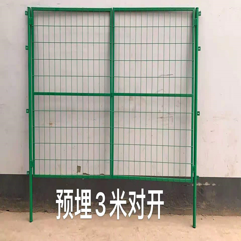 铁丝网门仓库车间隔离网门简易门为围栏网门庭院篱笆护栏网门