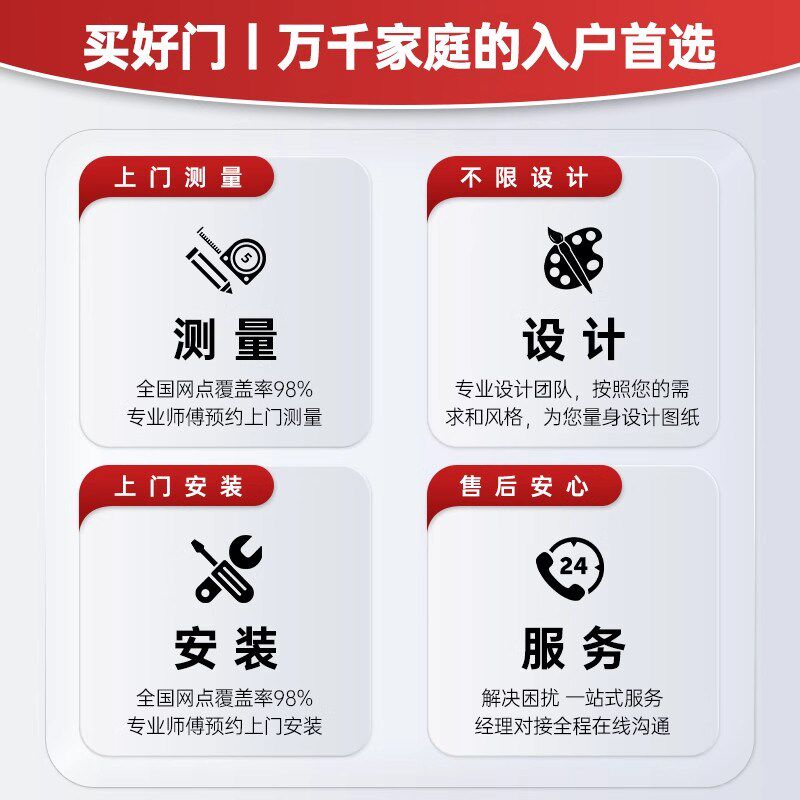 入户门别墅大门农村自建房大门防盗门中式简约子母进户铜双开铸铝