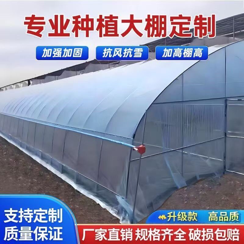 钢管大棚骨架温室牛羊舍钢架连栋组装简易蔬菜棚种植养殖暖棚全套