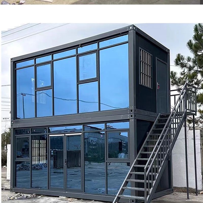 集装箱移动房住人集成房屋办公室简易组装可拆卸彩钢材料活动板房