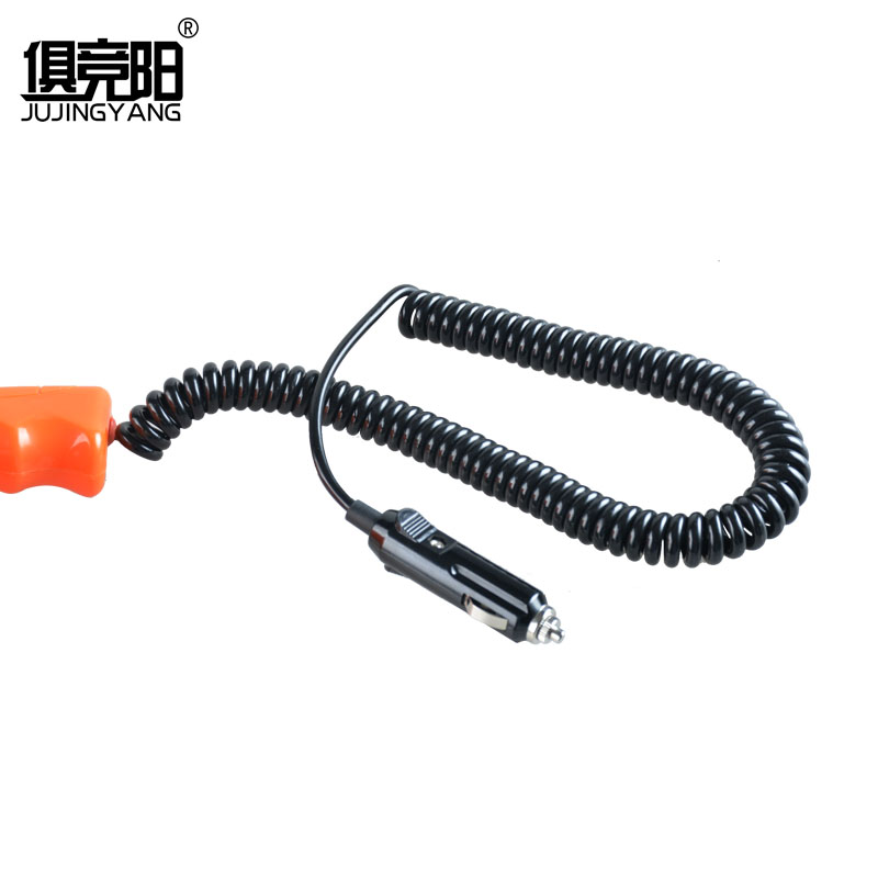 50W强光LED远射车载维修手电筒手持式夜钓灯12V船用点烟器探照灯