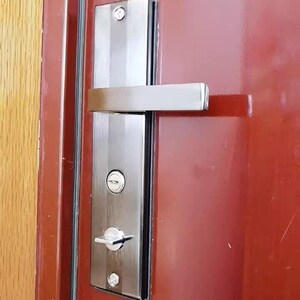 老式门锁芯通用型防盗门11型加厚13型手柄拉手保德安面板锁具配件