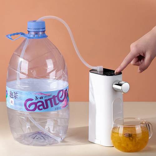 电动抽水器桌面瞬热式饮水机家用智能桌面矿泉水速热台式抽水器