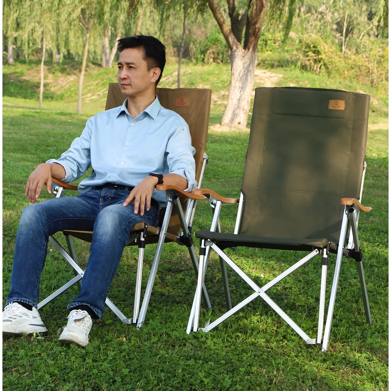 步林GUIDE SERIES户外折叠椅露营沙滩椅钓鱼椅午休椅铝合金折叠椅图片