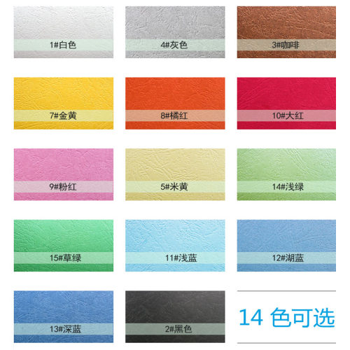 A4封面纸皮纹纸云彩纸210g标书封皮纸卡纸彩色加厚封面纸A4