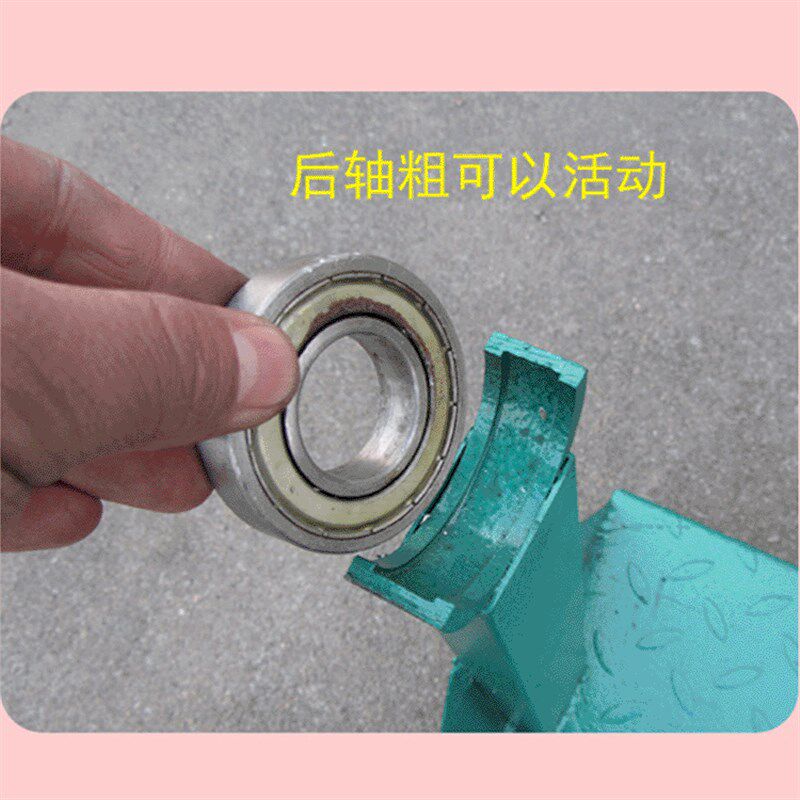老式手摇爆米花机前后支架架子底座大炮配件爆花机工具带轴承