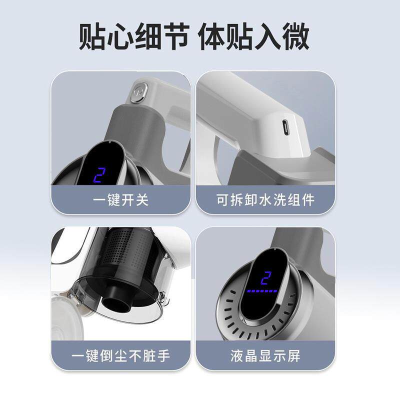 2026新款小型手持式无线洗地机家用洗吸拖三合一自清吸尘器大吸力
