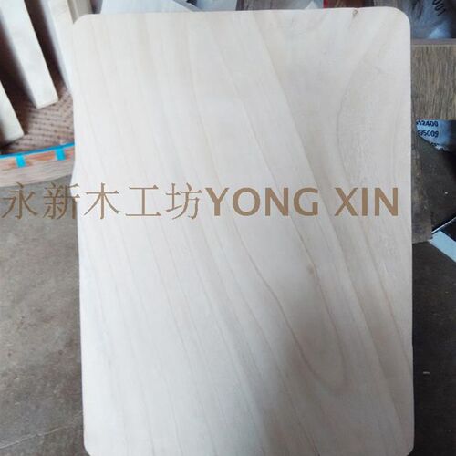 泡桐原木板子 抛光打磨一体成型圆角轻木板 隔板搁板 雕刻烙画板