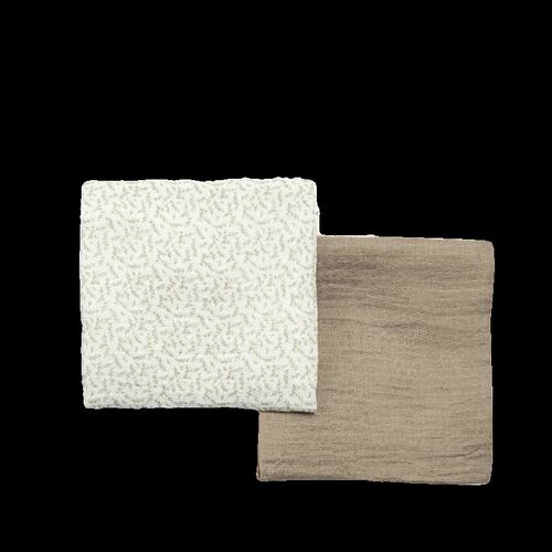 轻奢英国单 婴儿纯棉纱布浴巾新生儿有机棉柔软纱布包巾单层盖毯