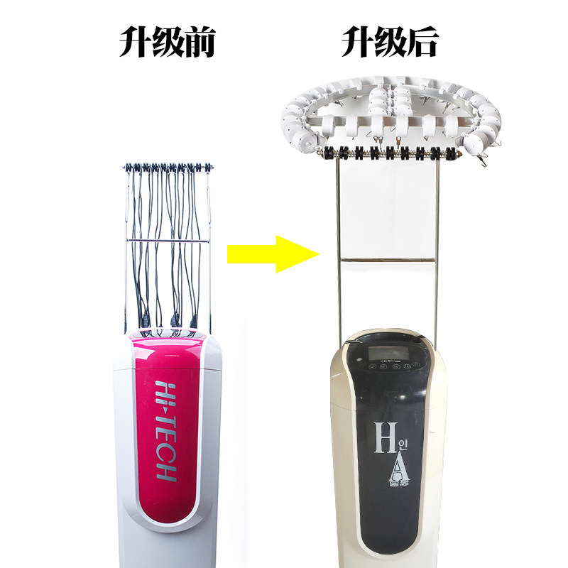 数码烫发机吊架 铝合金烫发支架 多段高度烫发吊臂 深圳美发器材图片