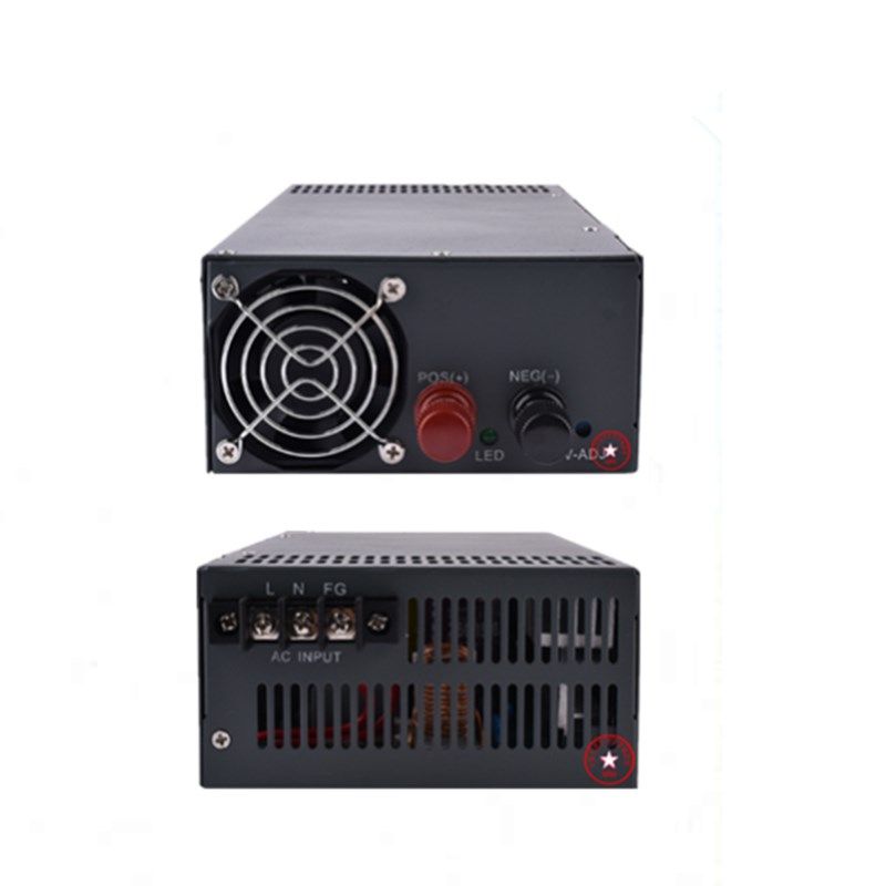 明伟大功率可调开关电源S-1000W-24V40A 12V80A直流36V48V60V80伏