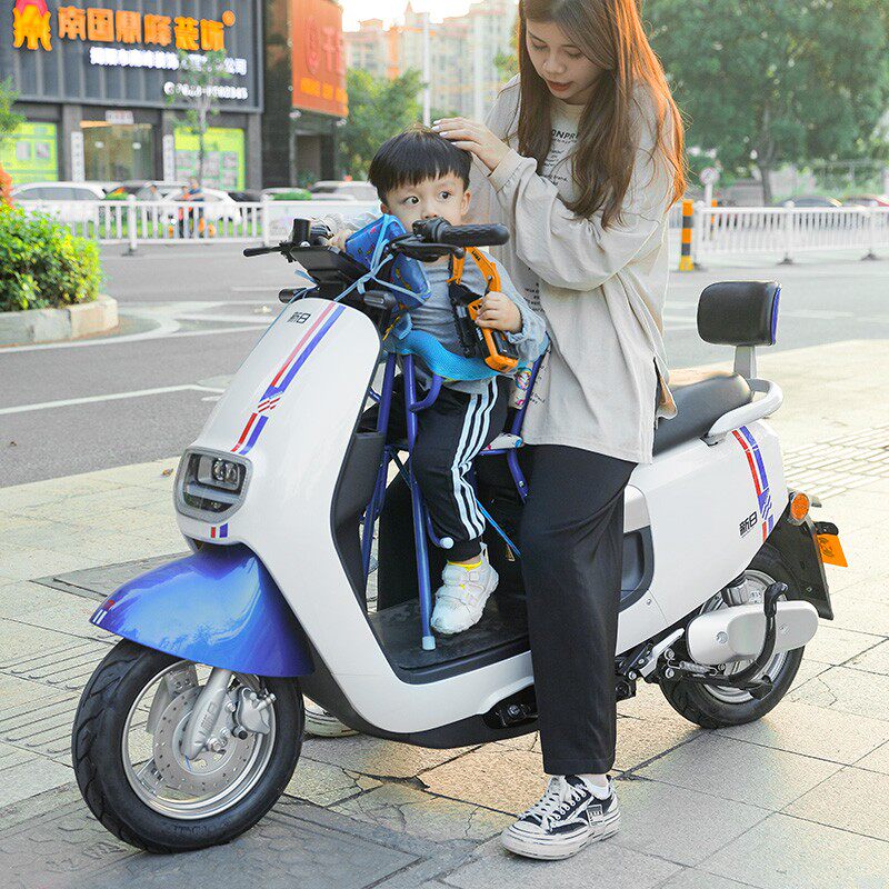 电动车儿童座椅前置电瓶车电车踏板婴儿椅子小孩子摩托车安全坐椅