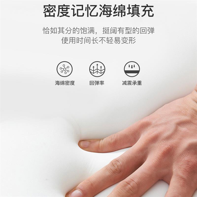 4S店同款腰靠按摩枕车载家用办公按摩器腰背加热充电按摩靠垫B200