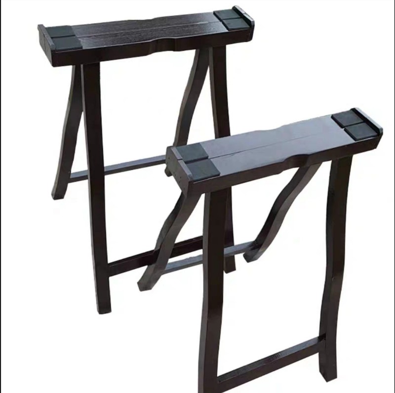 古筝腿架实木架子古筝架可携式筝架琴架A支架立式折叠支架包谱架