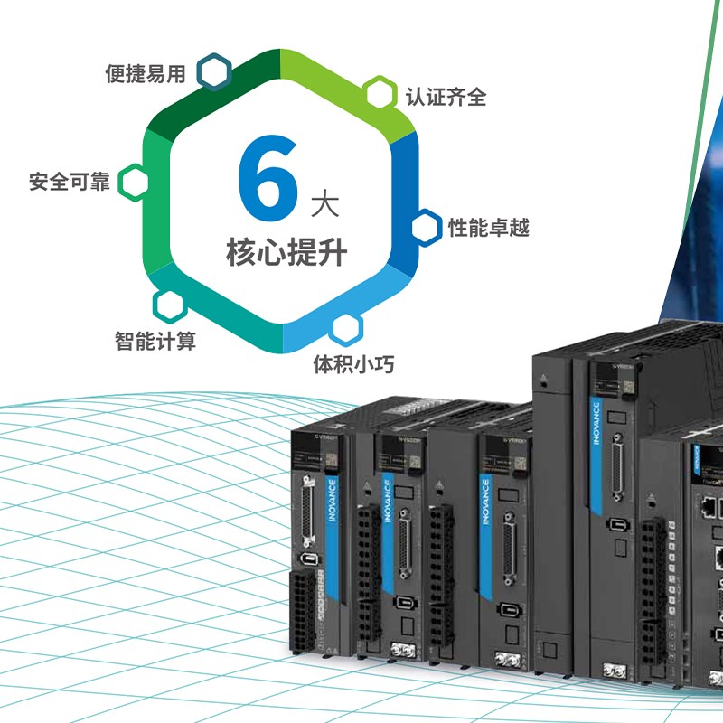 汇川伺服电机驱动器SV630/660系列100W/200W/400W/750W/1.3KW/1.8图片