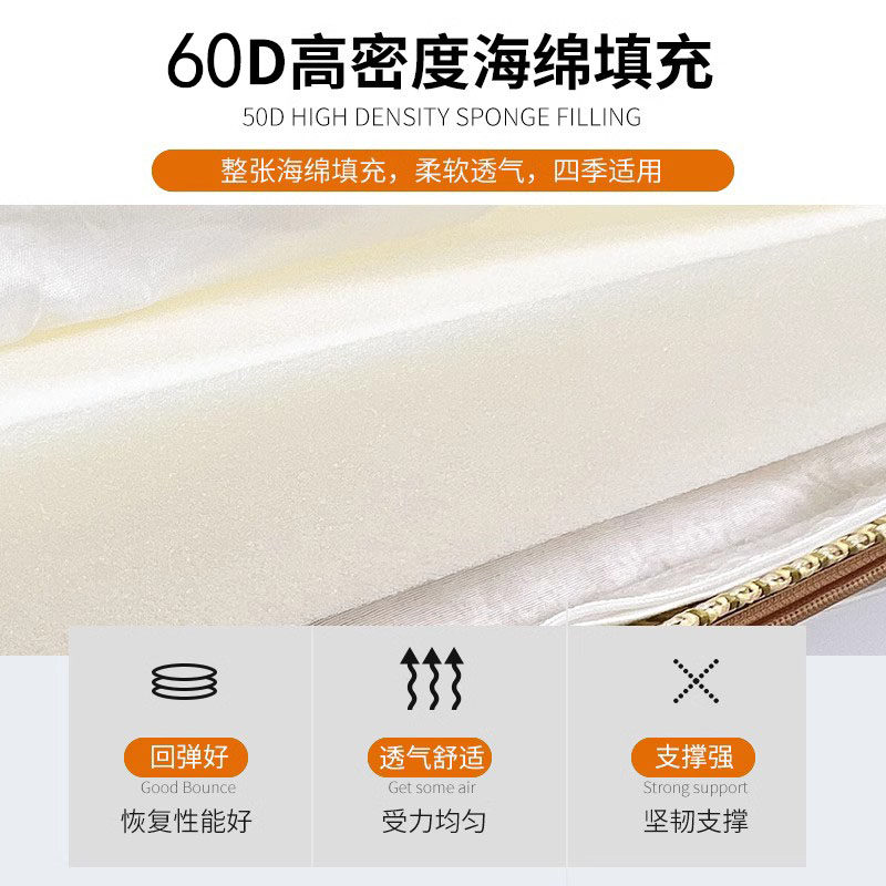 榻榻米床垫高密度海绵床垫软硬双配置可定做各种尺寸包邮