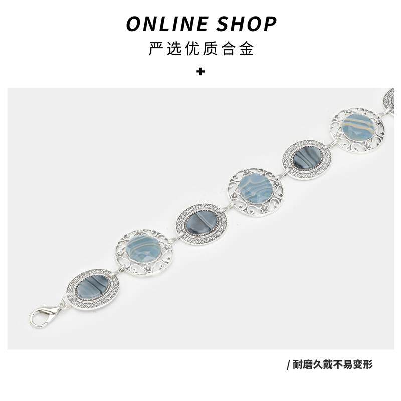银色时尚腰链女金属链条高级感装饰配连衣裙子腰带半身裙裤链夏季