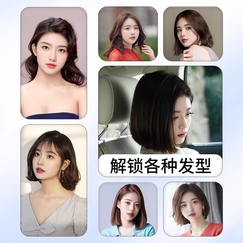 卷发梳充电款卷发棒旅行出差便携式快速卷发梳无线卷发棒直发梳