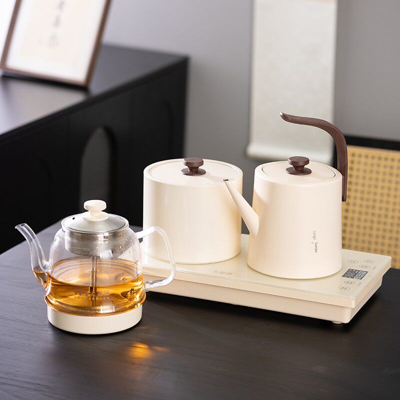 天福源全自动烧水壶茶台烧水壶嵌入式电热水壶烧水壶保温一体V99