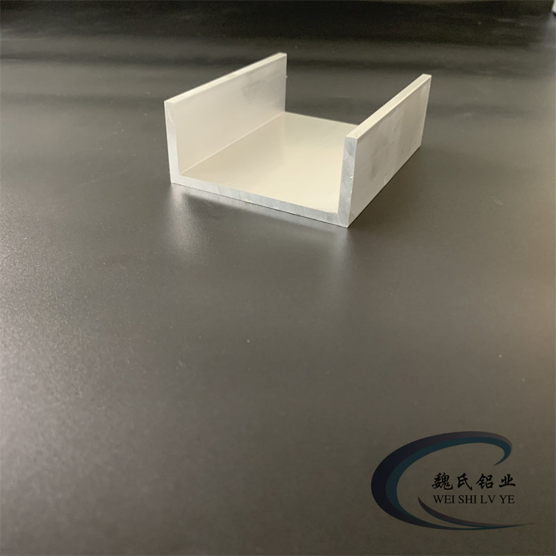 U型槽铝70*30*4mm内径62mm铝合金槽铝型材氧化槽铝铝导轨卡槽铝槽