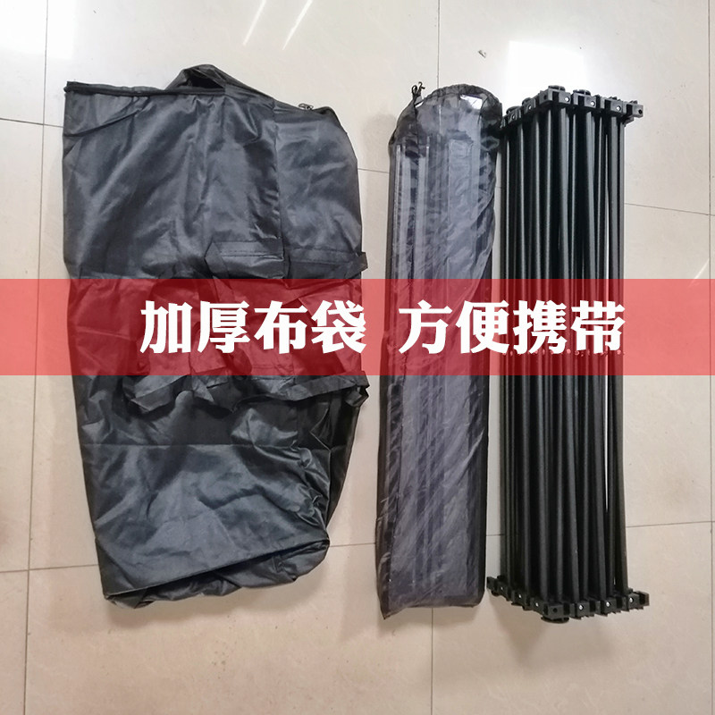 便携式铁拉网展架室内活动背景板 快幕秀广告牌地推加强铁质 可折