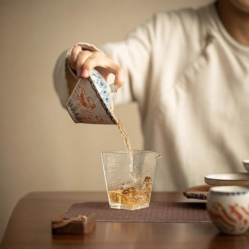 仿宋汝窑敦煌飞天斗笠三才盖碗防烫家用功夫茶具大容量陶瓷泡茶碗