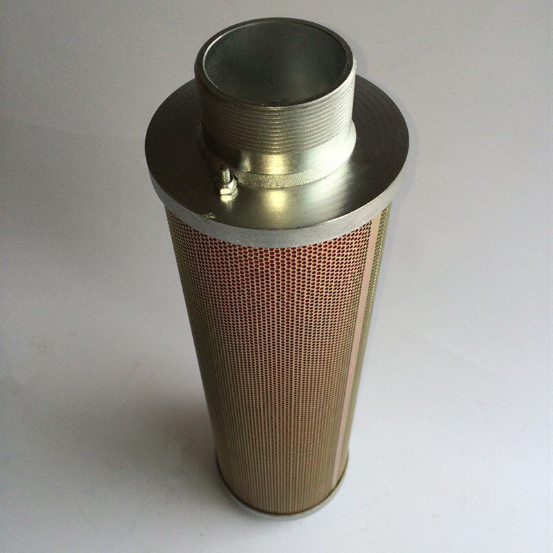 新磊2.5寸接口干燥机消音器 XY-25隔膜泵DN65消声器 空气排气降噪