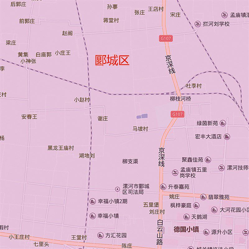 2024新款漯河市地图贴图办公室挂图高清防水墙壁贴超大装饰画定制