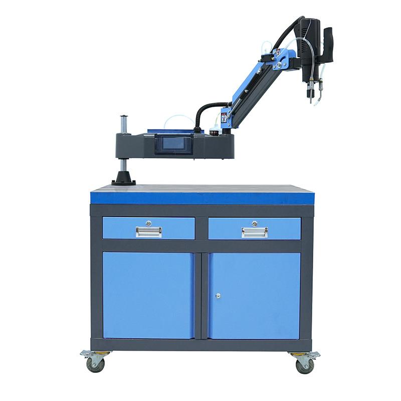 攻丝机M3/16/24全自动伺服电机万向电动攻牙机智能数控摇臂垂直图片