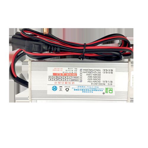 电动车48V转12V转换器品子头洗车机点烟器接头DC接头60V72V转换器