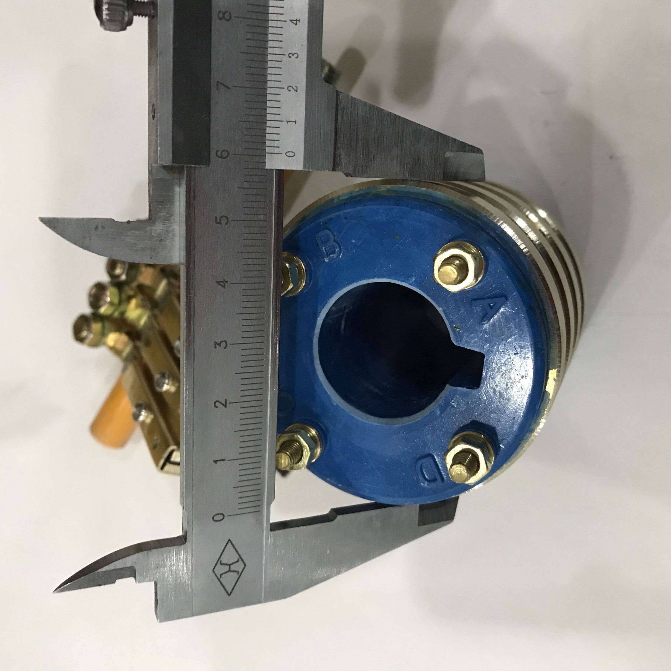 集电环 铜环 4路四环导电环滑环 内径25 外径60 高75 键槽8MM