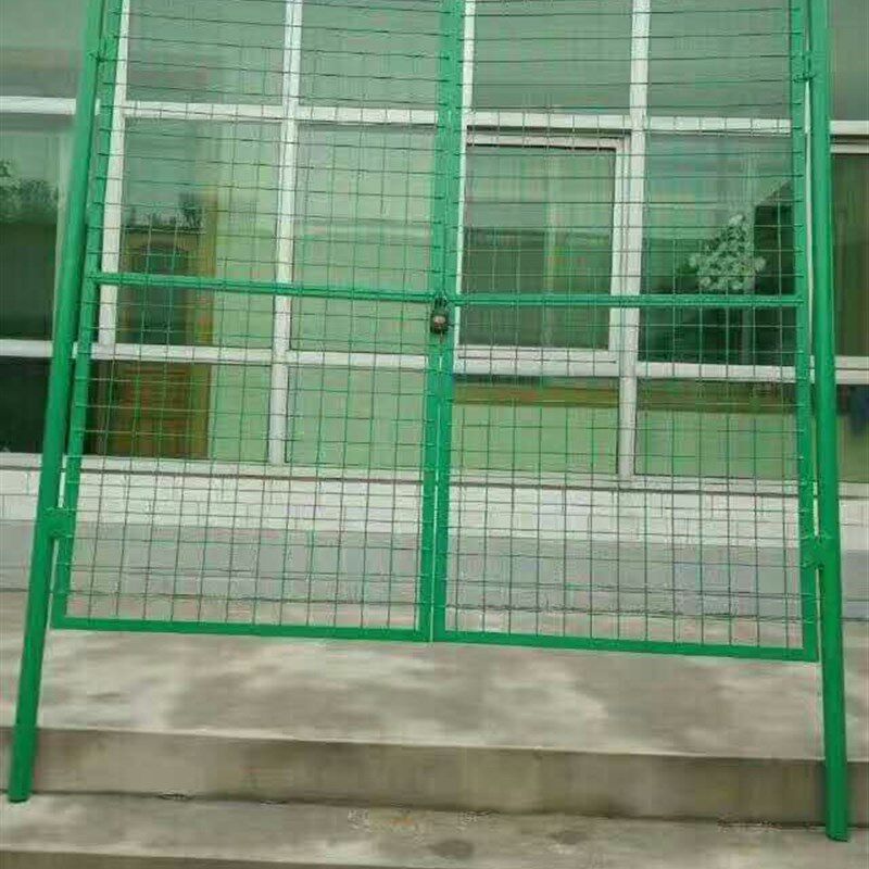 简易铁丝网门围栏门家用隔离网门护栏网门果园围墙养殖网门加厚