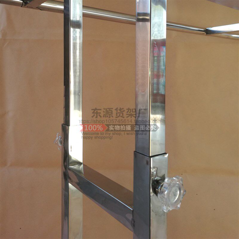 铁艺服装店货架展示架圆圈中岛挂衣架落地展示架椭圆形不锈钢货架