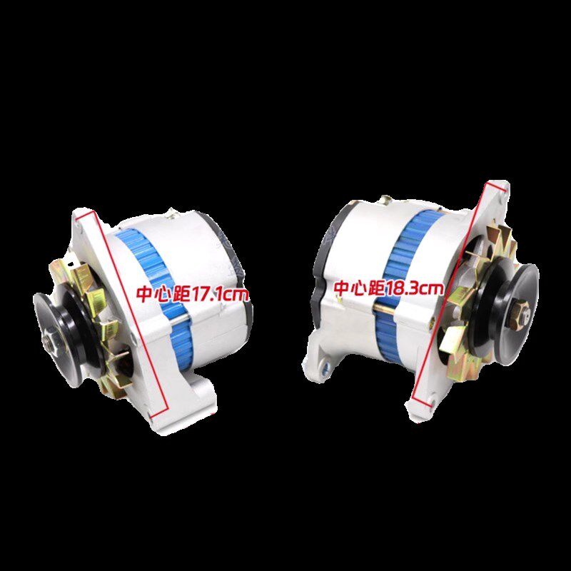 适用江淮农用车货车云内4100朝柴发电机组大功率无刷12V24V发电机