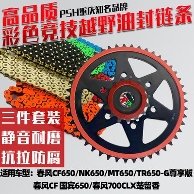 适用春风CF650NK650MT650TR650-G尊享版700CLX楚留香牙盘链条静音