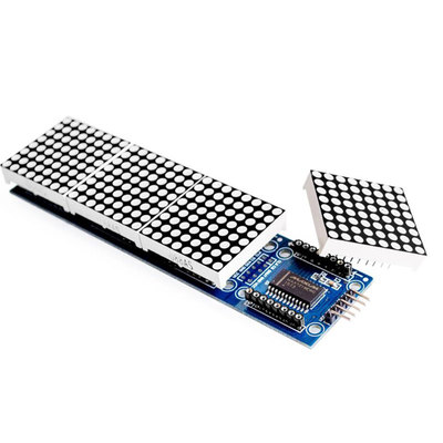 4合一共阴极显示驱动器显示模块MAX7219点阵模块单片机控制级联
