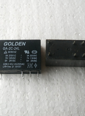 全新原装高登继电器GA-2C-24L 24VDC!