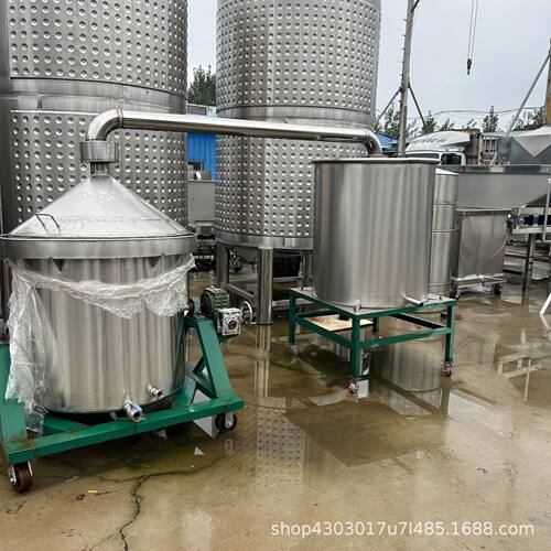200斤小型不锈钢一体酒锅 家用酿酒蒸酒锅 高粱大米粮食酒酿酒设