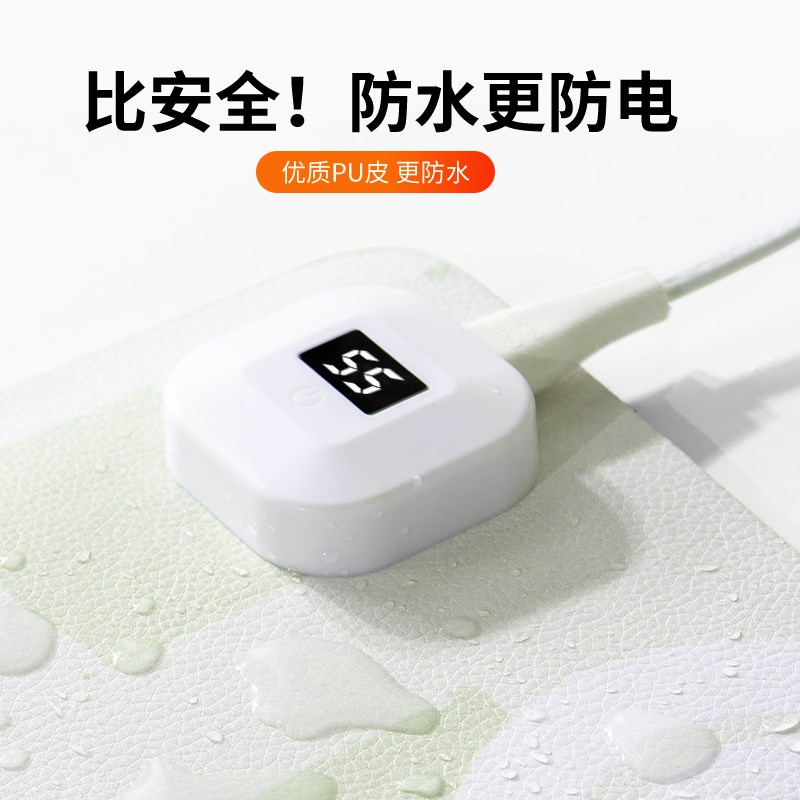 苏雅国风加热鼠标垫超大发热暖桌垫办公室冬天桌面电脑键盘电热板