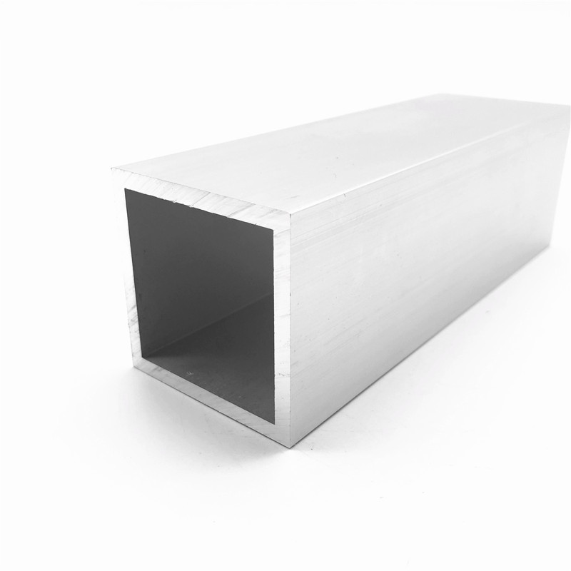 铝方管50x50x4方管铝合金型材矩形管氧化加工方管型材铝管 铝方通