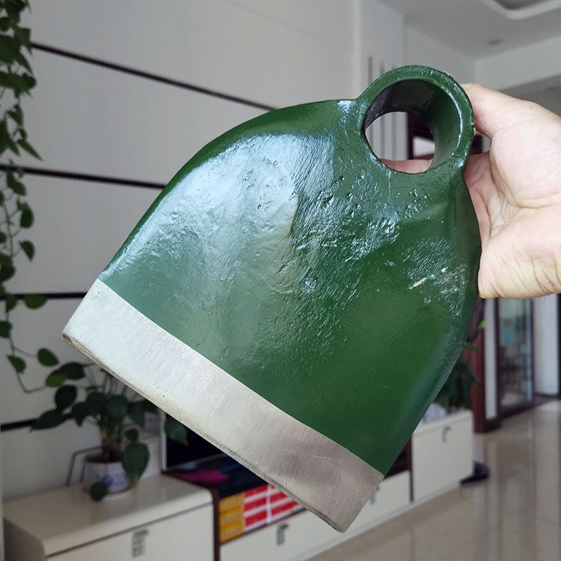 軍印全钢加厚农用大宽锄头H318挖笋种菜挖土开荒开垦开山翻地农具