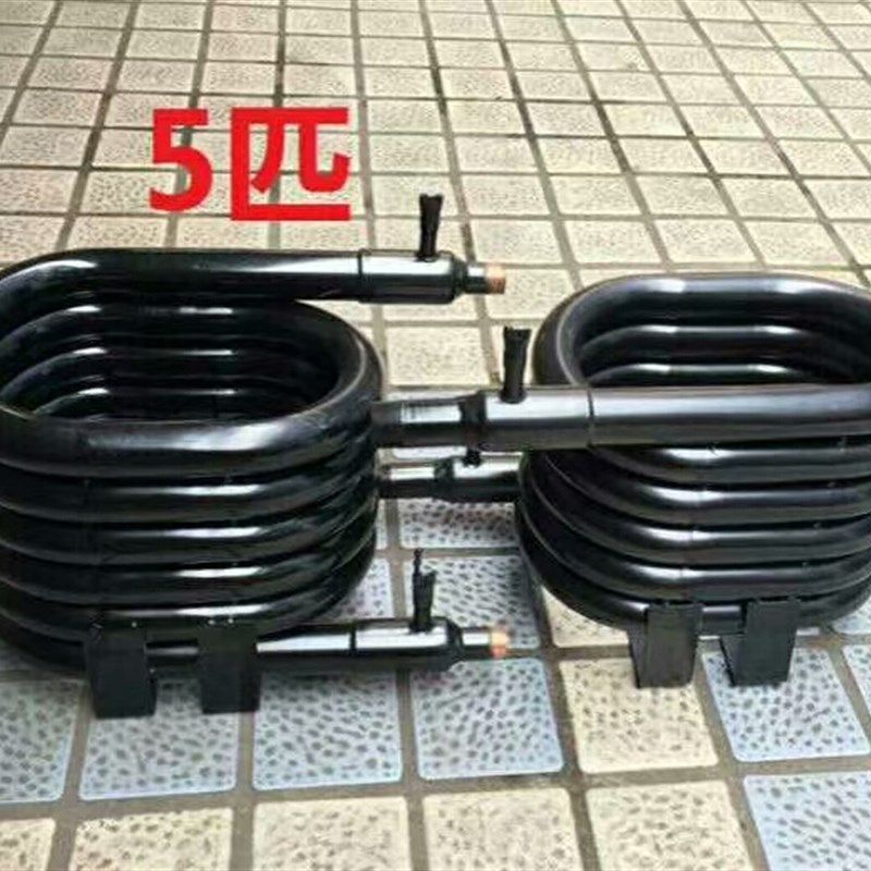 水冷式制冰机冷凝管 全铜冷凝散热器 星极久景商用制冰机配件