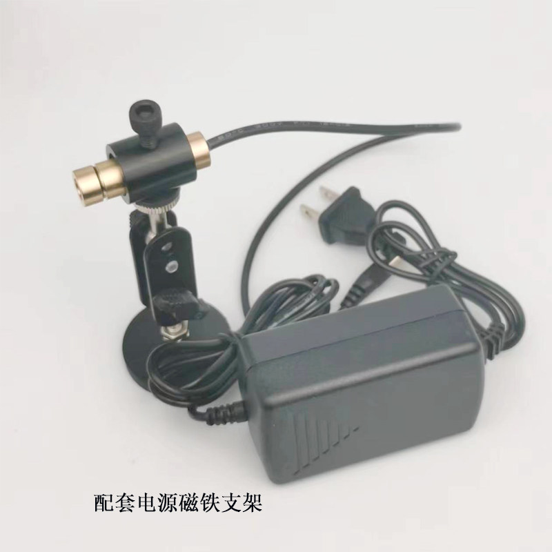 防水红光绿光100mW一字十字点状3V5V12V24宽压定位镭射指示器激光