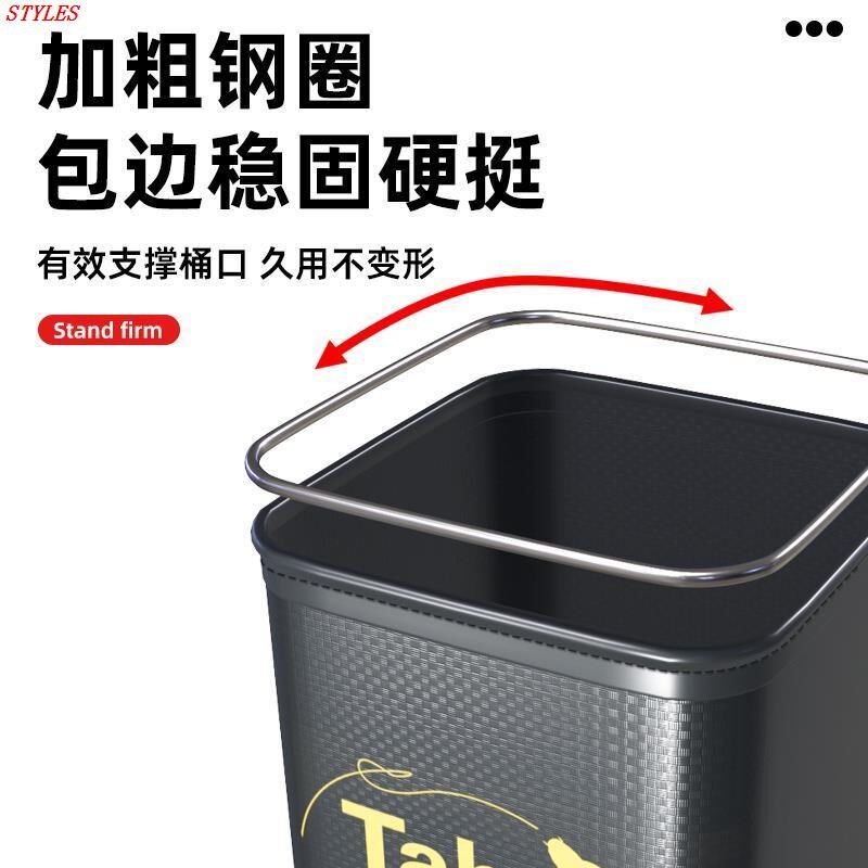 可小取专用手打小鱼装鱼水桶折叠提桶钓鱼水桶桶水桶便携桶提
