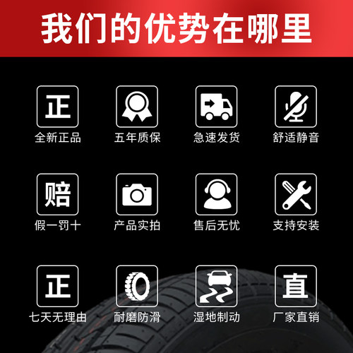 汽车轮胎升级165 175 185 195 205 215 225/60/65/70R14R15R16r17