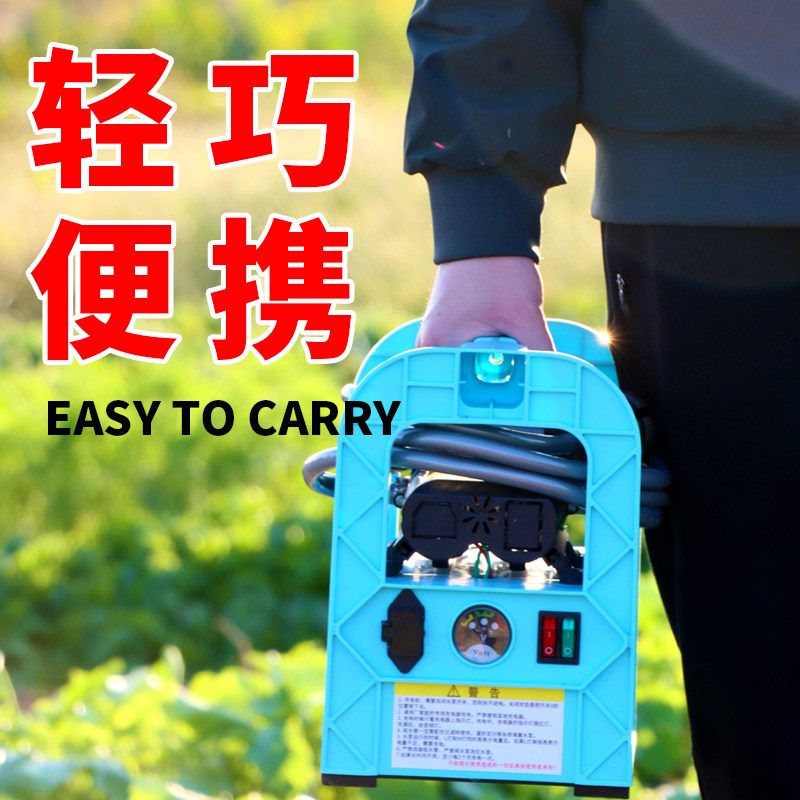 双核充电式抽水泵12v锂电池电动抽水机吸水器户外吸水抽水灌溉