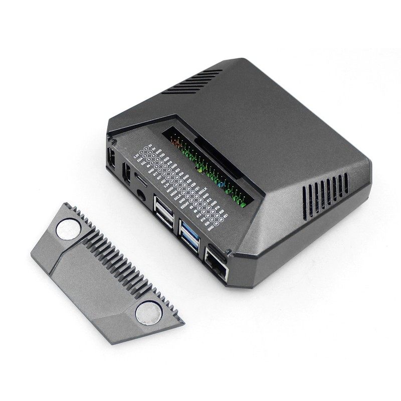 树莓派Raspberry Pi 4B Argon one V2机箱铝合金红外接收外壳套件