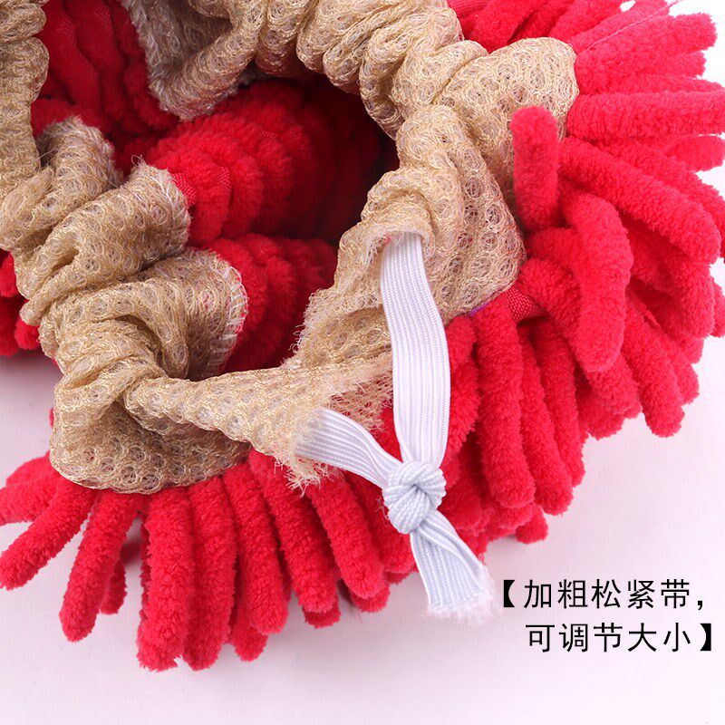 拖把布替换布雪尼尔平板布套拖布夹布吸水拖木板擦地板抹布拖地扦