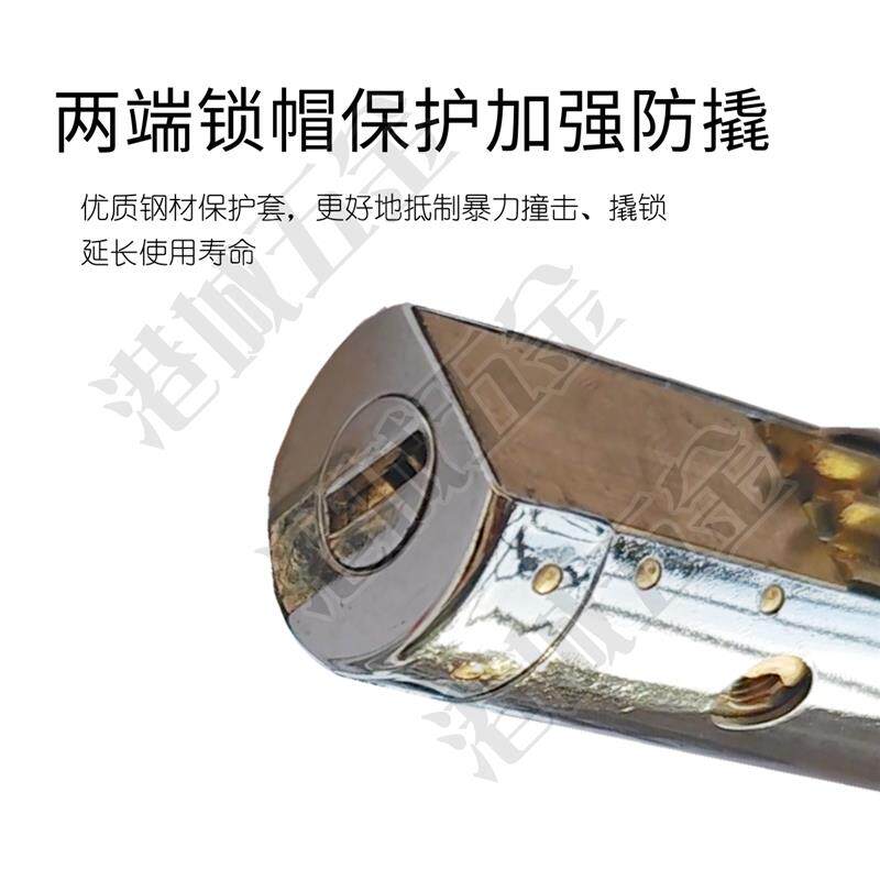 超C级双面叶片王力WL特能防盗门B级全铜锁芯9齿轮圆形碰碰安全门