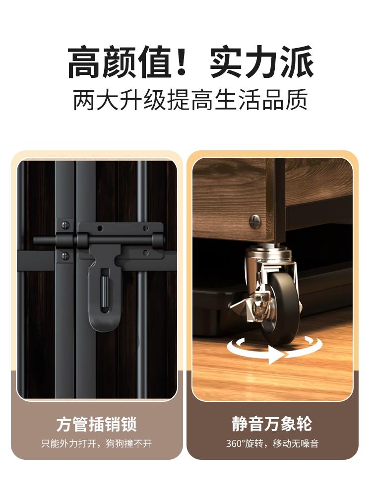狗笼子中型犬室内金毛边牧拉布拉多加粗加厚小狗新型狗笼大型犬窝